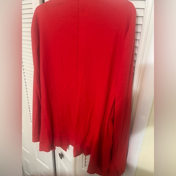 Red❤️👠💄Linen Jacket 3x Jacket - Picture 3 of 3